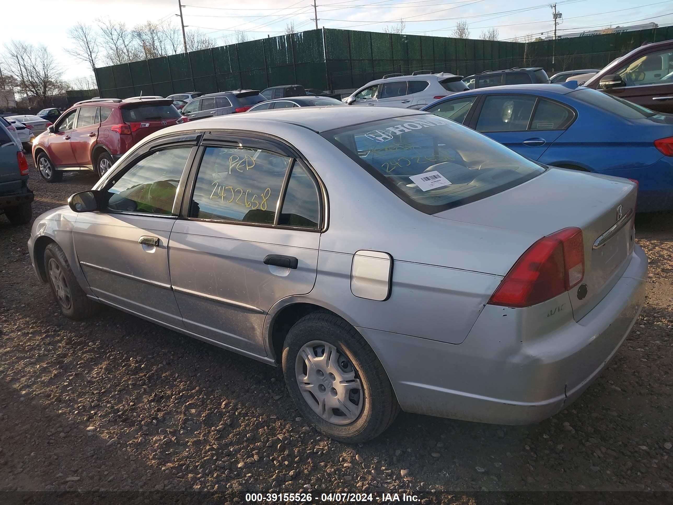 Photo 2 VIN: 1HGES16581L033306 - HONDA CIVIC 