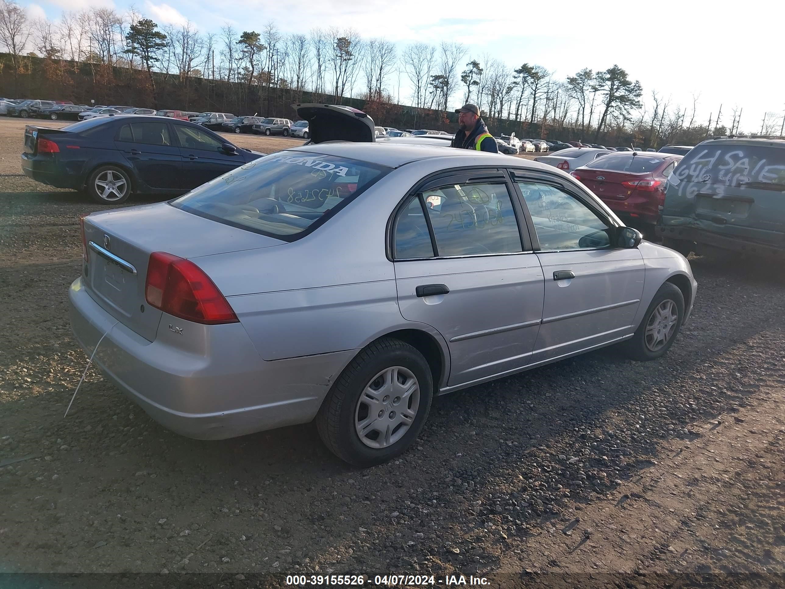 Photo 3 VIN: 1HGES16581L033306 - HONDA CIVIC 