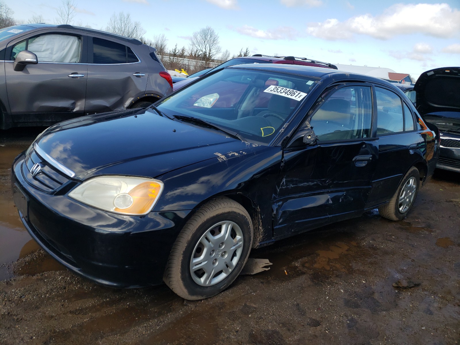 Photo 1 VIN: 1HGES16581L045455 - HONDA CIVIC LX 