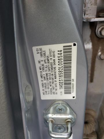 Photo 11 VIN: 1HGES16582L006544 - HONDA CIVIC LX 