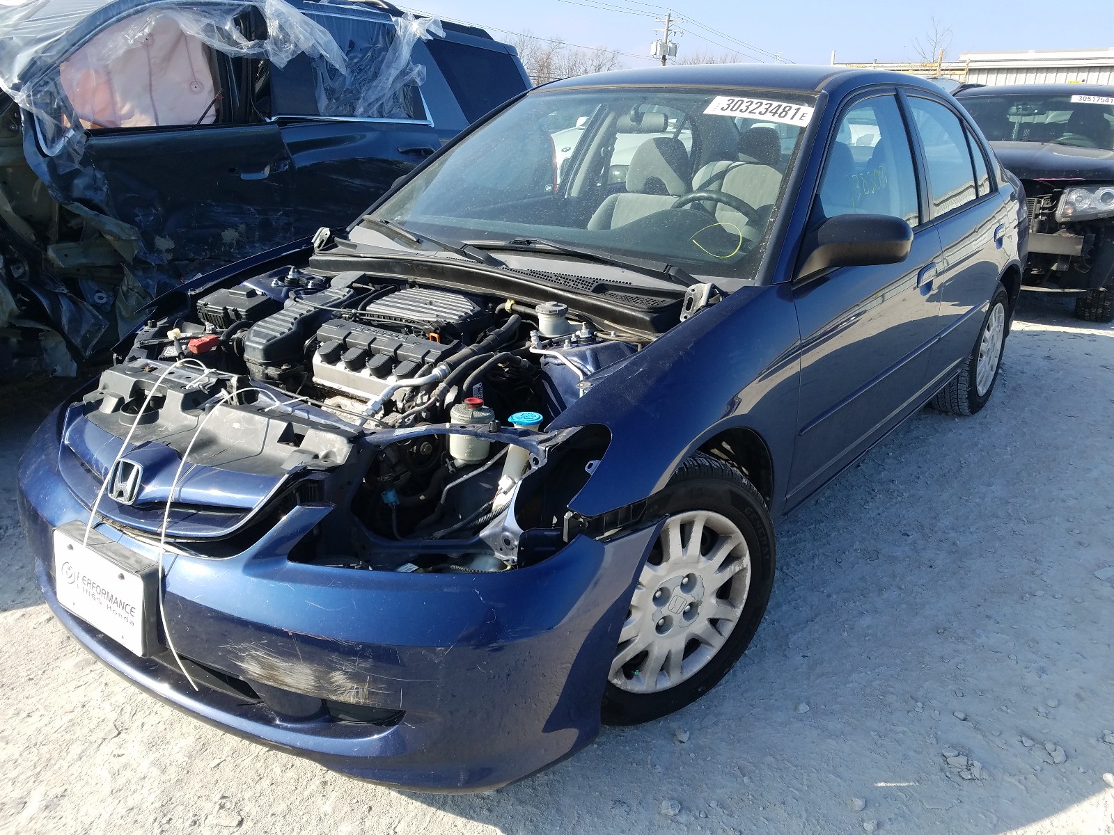 Photo 1 VIN: 1HGES16595L020022 - HONDA CIVIC LX 