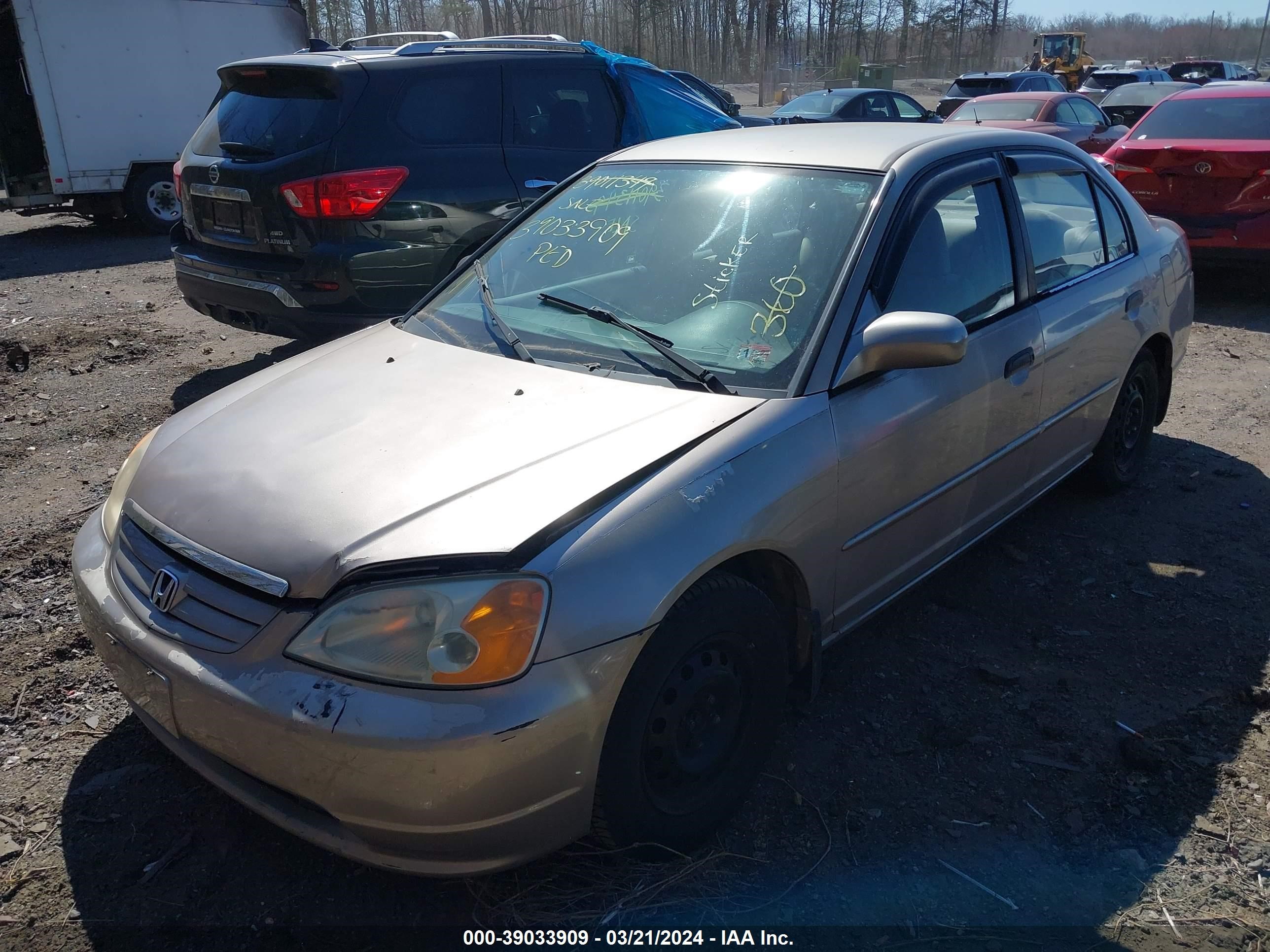 Photo 1 VIN: 1HGES165X1L021111 - HONDA CIVIC 