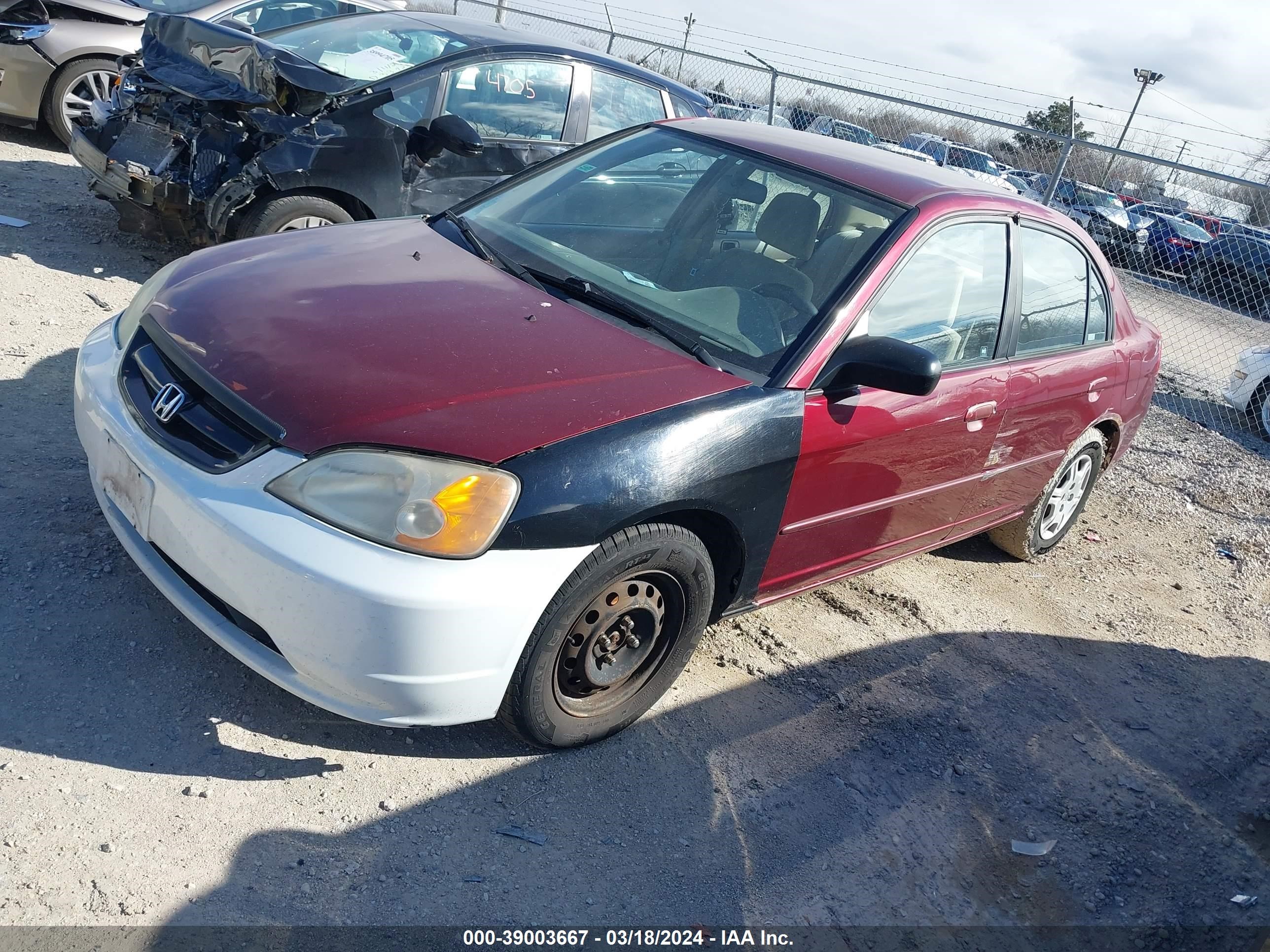 Photo 1 VIN: 1HGES16692L048598 - HONDA CIVIC 