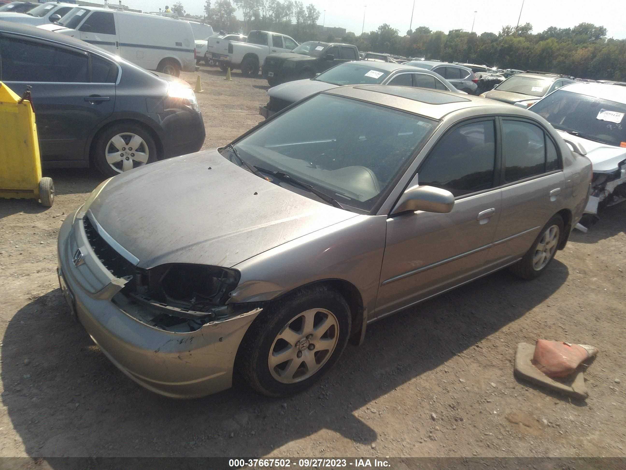 Photo 1 VIN: 1HGES26703L027686 - HONDA CIVIC 