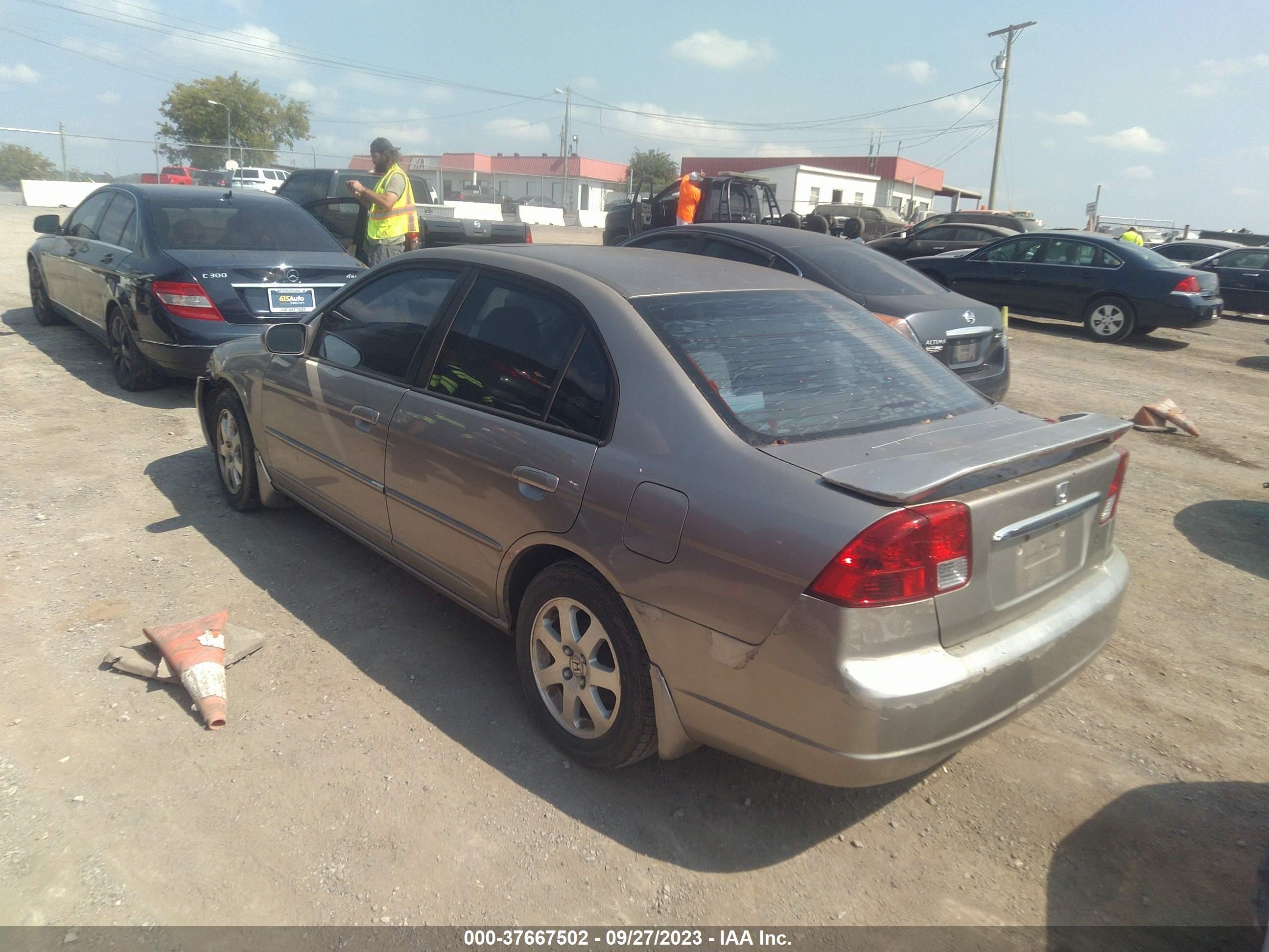 Photo 2 VIN: 1HGES26703L027686 - HONDA CIVIC 