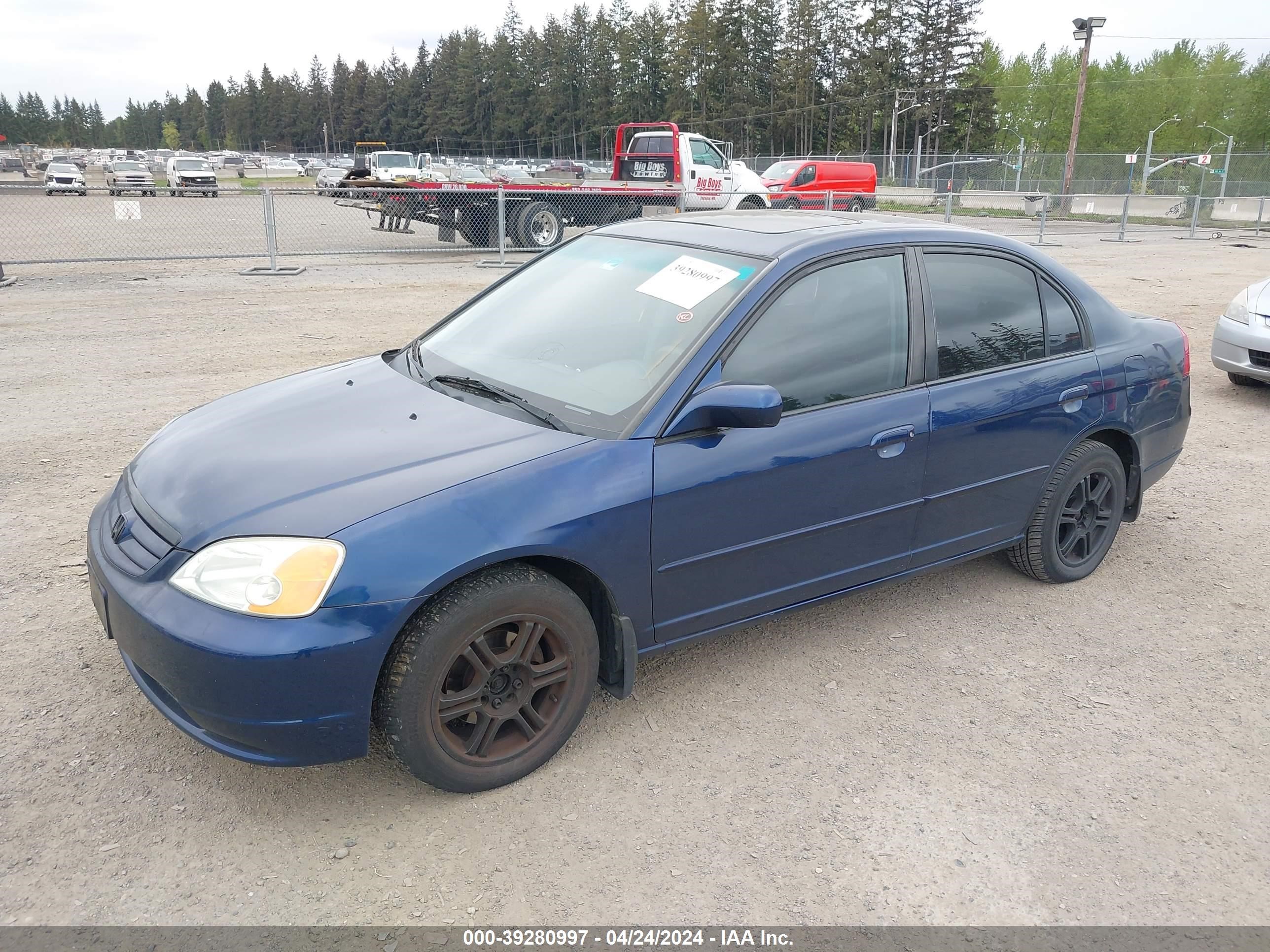 Photo 1 VIN: 1HGES26712L073915 - HONDA CIVIC 