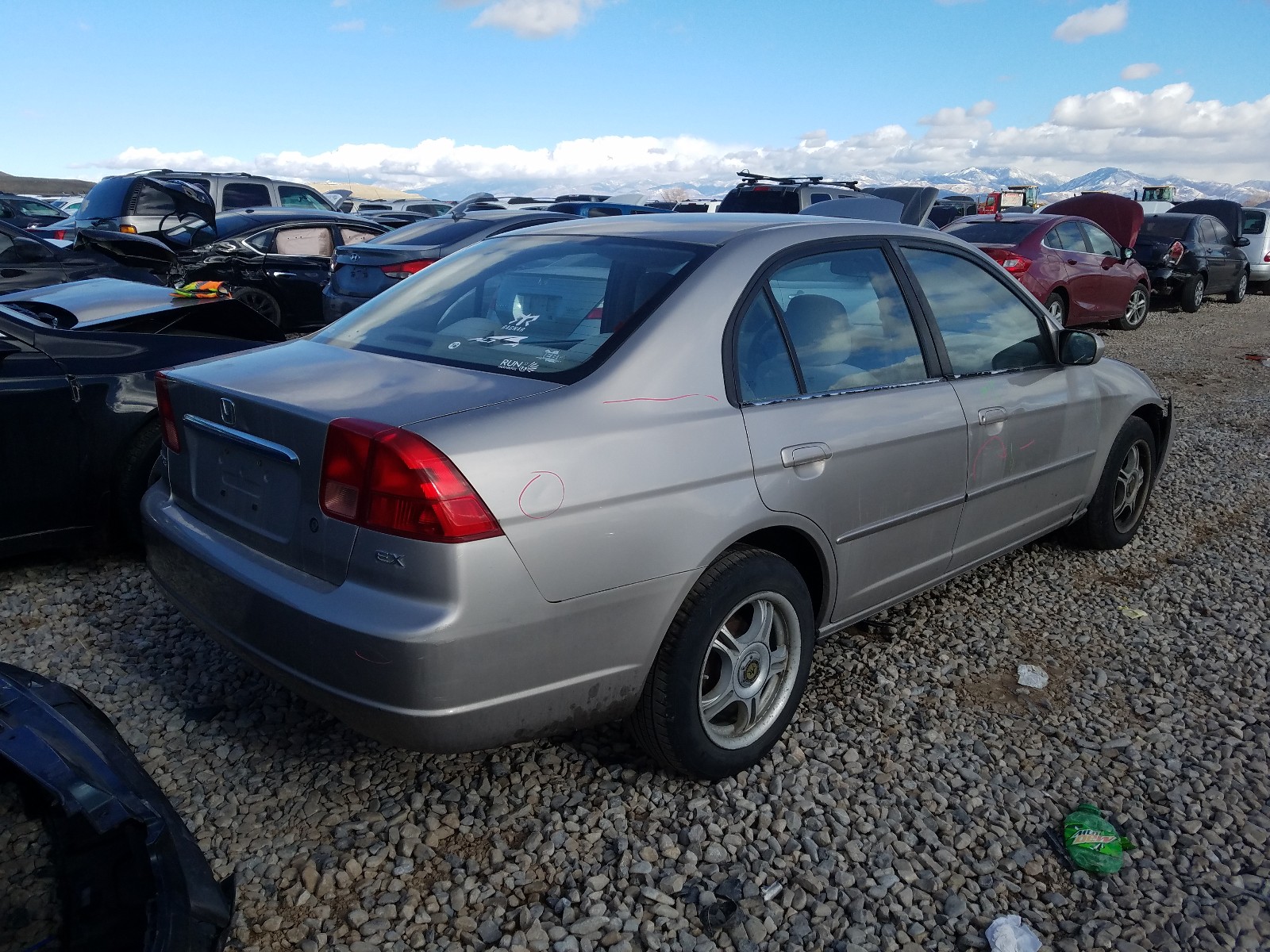 Photo 3 VIN: 1HGES26751L051995 - HONDA CIVIC EX 