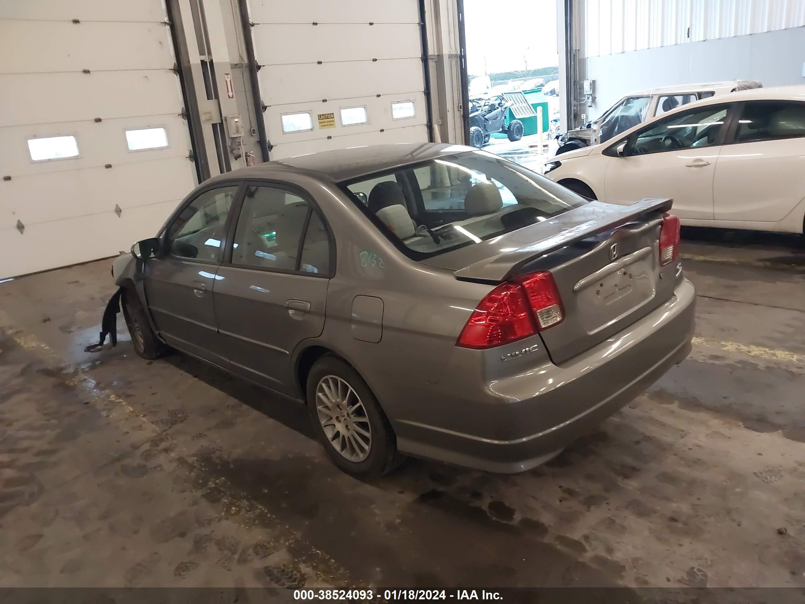 Photo 2 VIN: 1HGES26755L006478 - HONDA CIVIC 