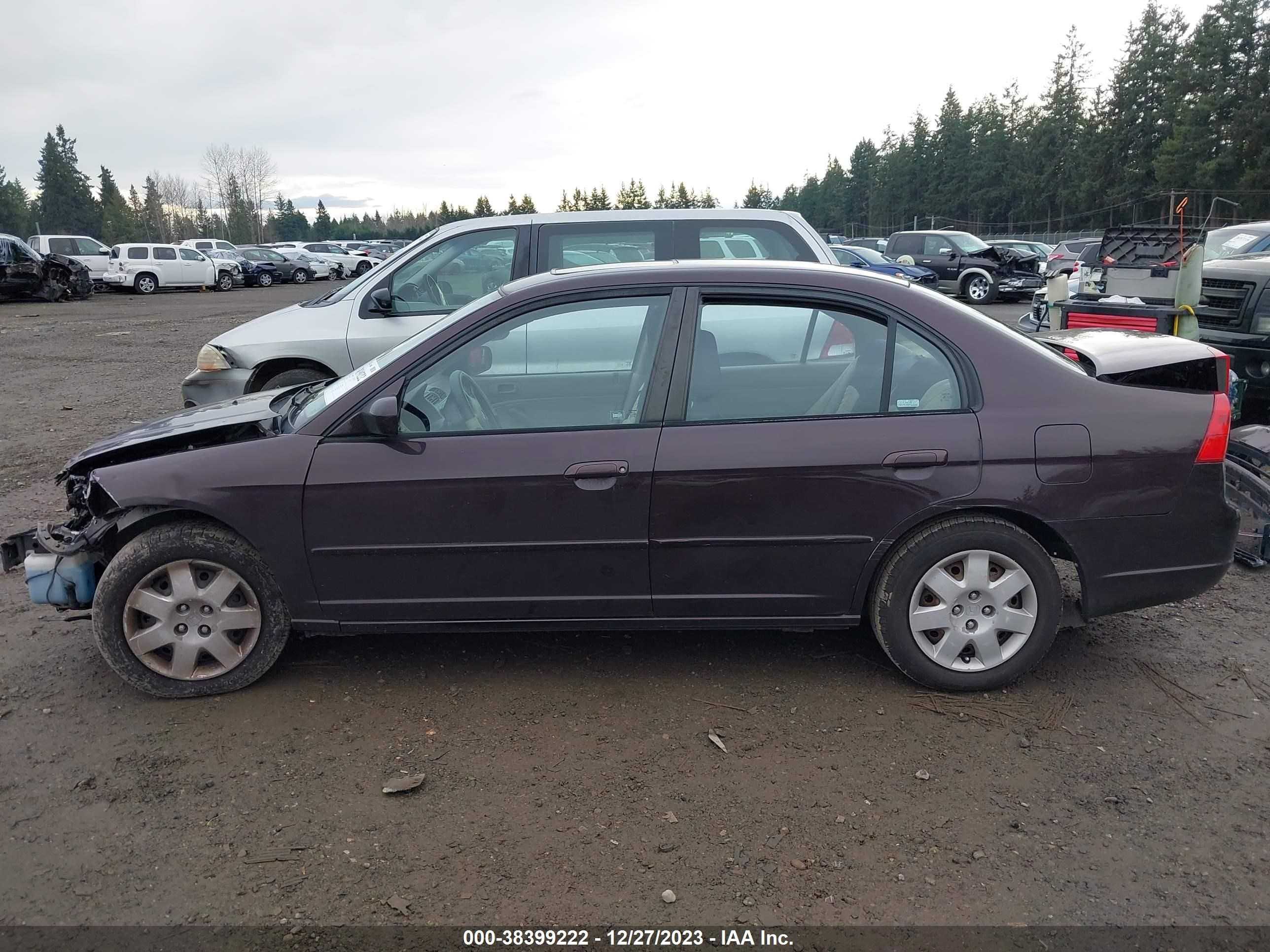 Photo 14 VIN: 1HGES26761L022019 - HONDA CIVIC 