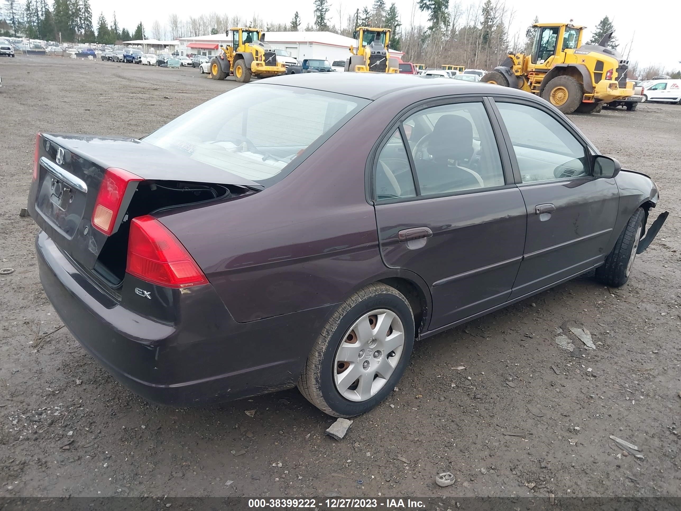 Photo 3 VIN: 1HGES26761L022019 - HONDA CIVIC 