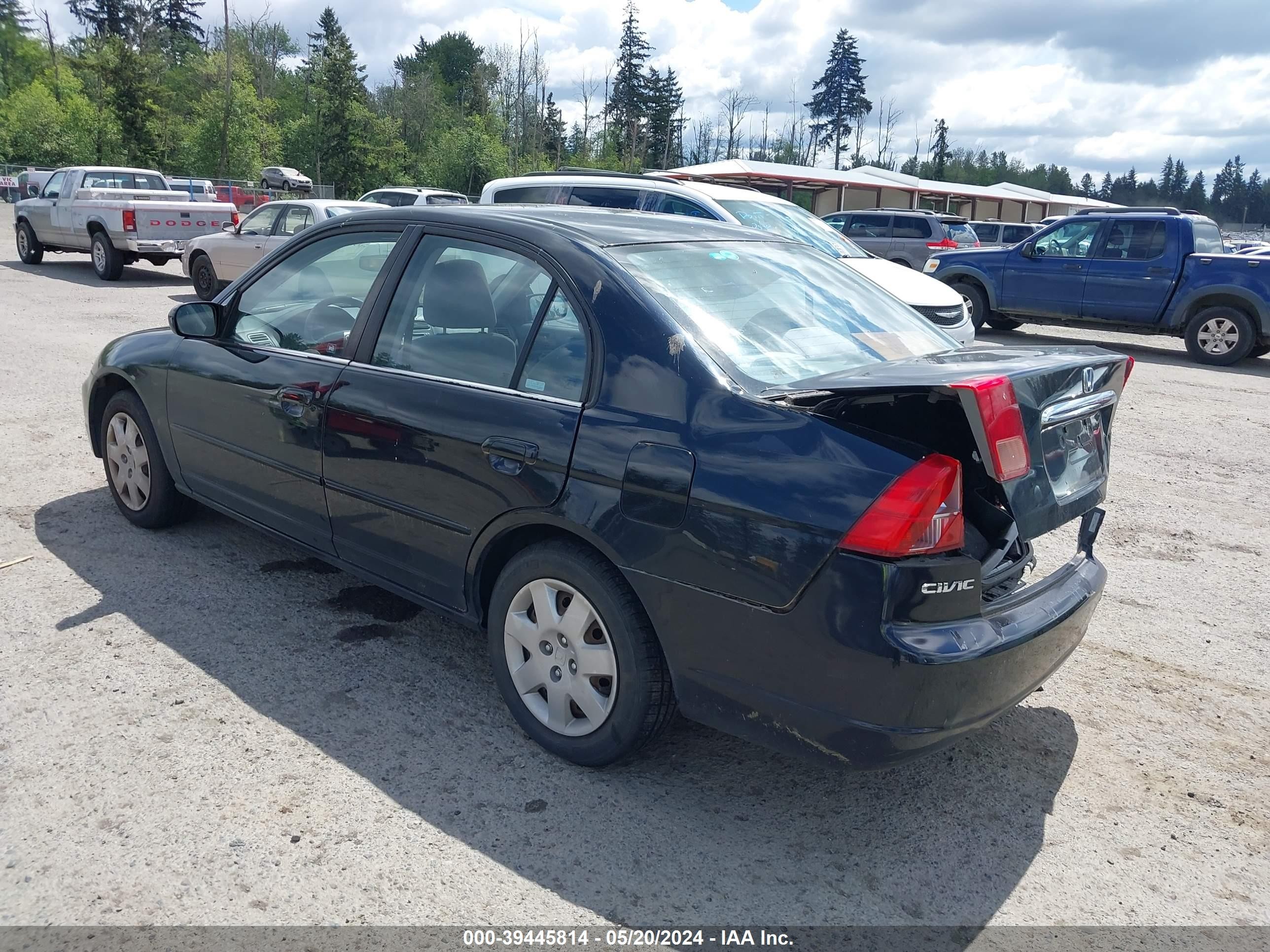 Photo 2 VIN: 1HGES26771L055997 - HONDA CIVIC 