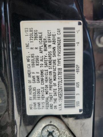 Photo 11 VIN: 1HGES26773L017818 - HONDA CIVIC 