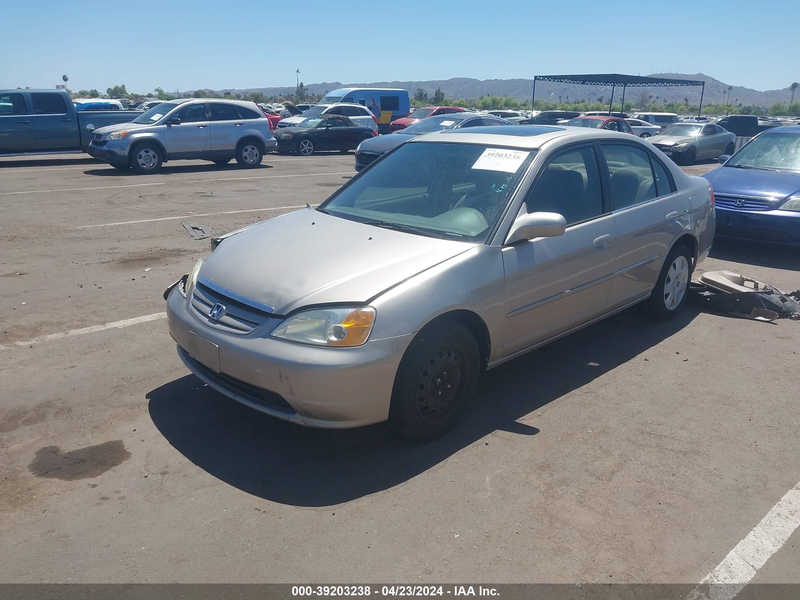 Photo 1 VIN: 1HGES26822L062611 - HONDA CIVIC 