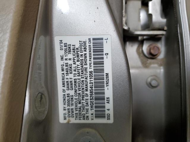 Photo 11 VIN: 1HGES26854L011056 - HONDA CIVIC 