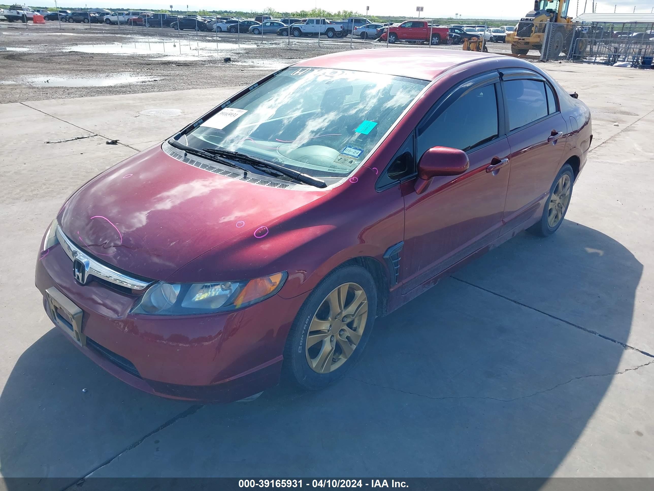 Photo 1 VIN: 1HGFA15508L070658 - HONDA CIVIC 