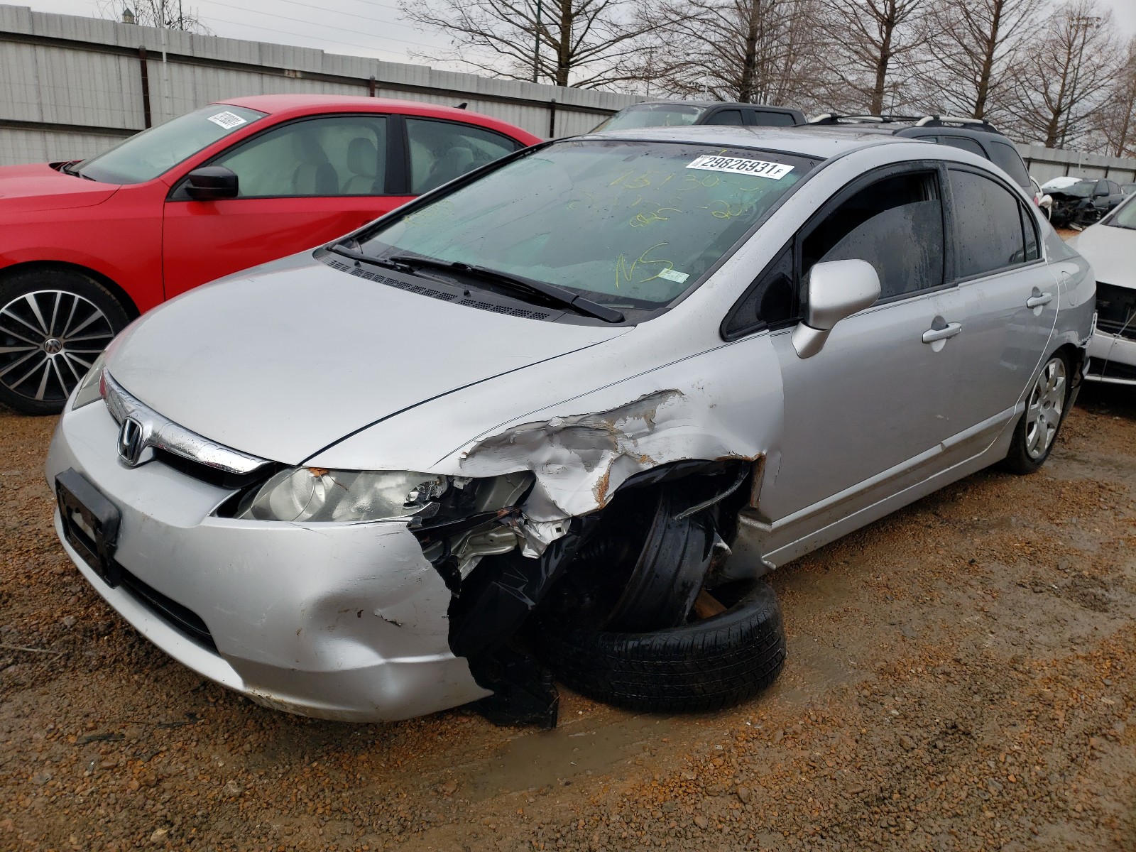 Photo 1 VIN: 1HGFA15527L130163 - HONDA CIVIC LX 