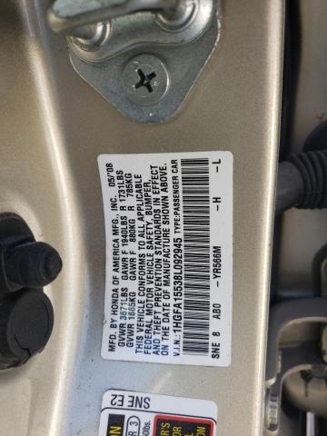 Photo 9 VIN: 1HGFA15538L092945 - HONDA CIVIC 