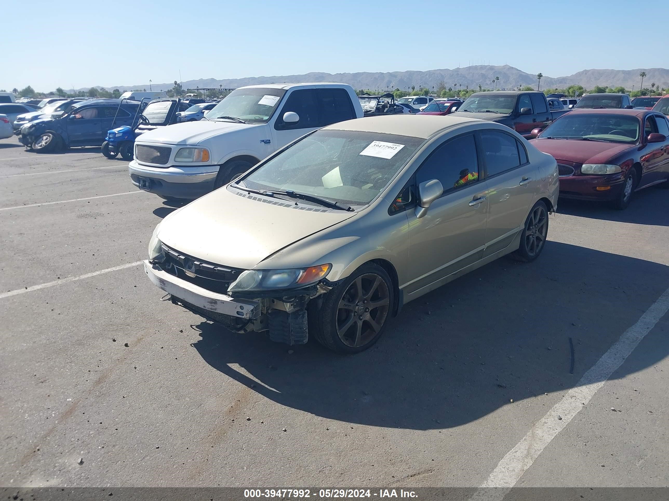 Photo 1 VIN: 1HGFA15577L121555 - HONDA CIVIC 