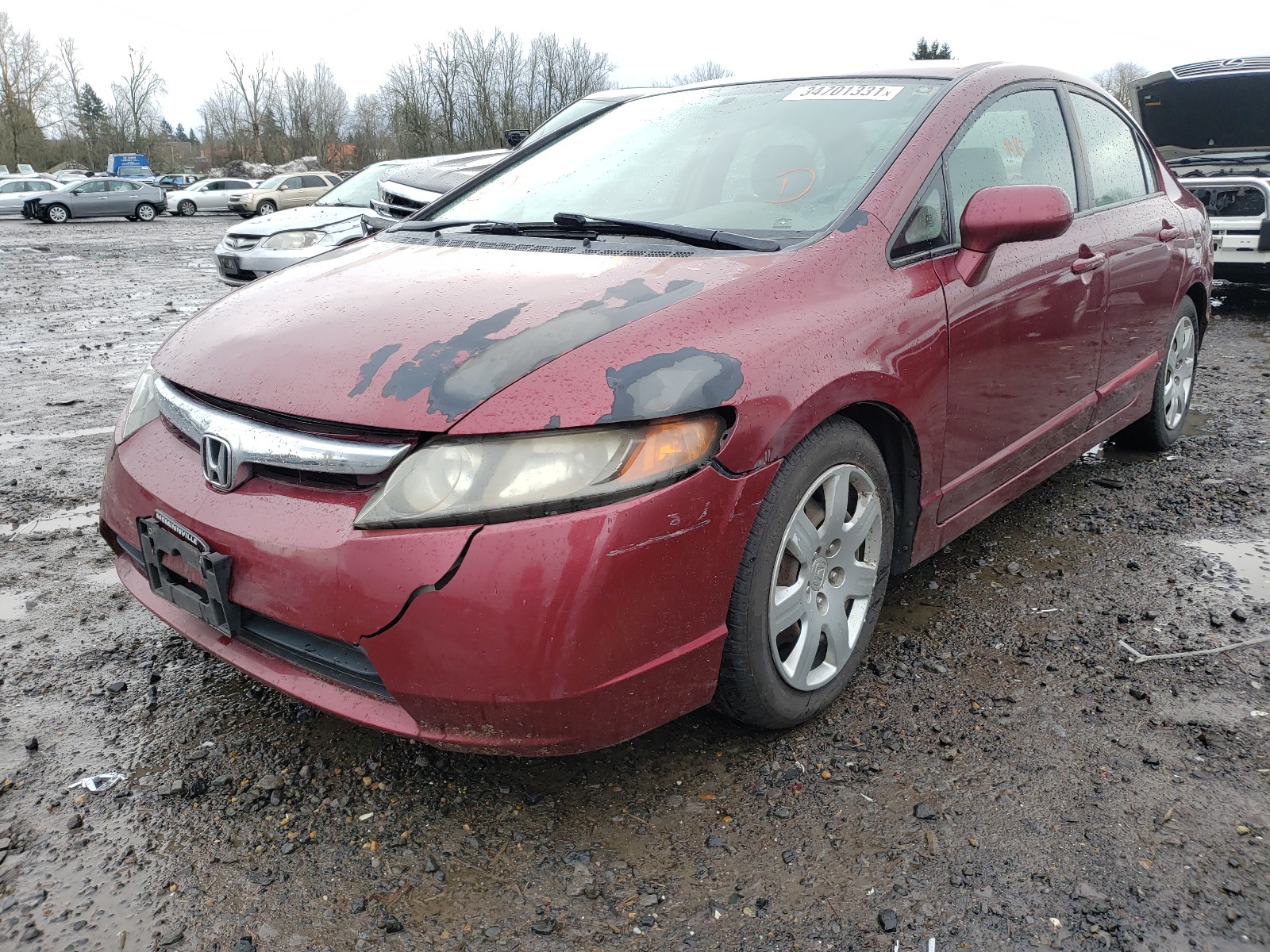 Photo 1 VIN: 1HGFA16508L034340 - HONDA CIVIC LX 