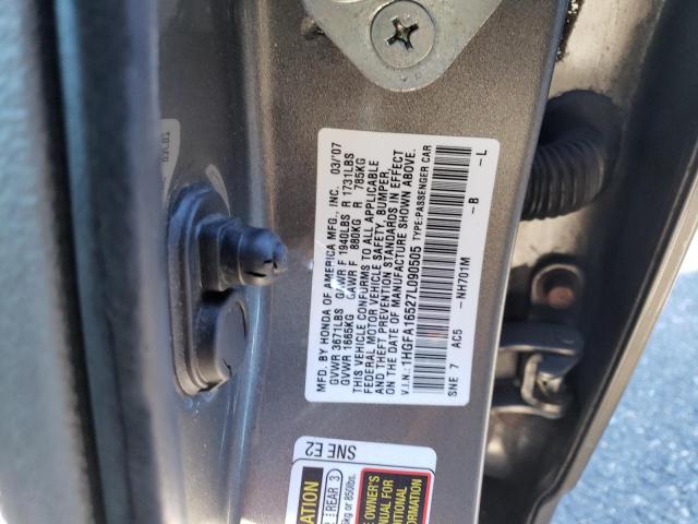 Photo 11 VIN: 1HGFA16527L090505 - HONDA CIVIC 