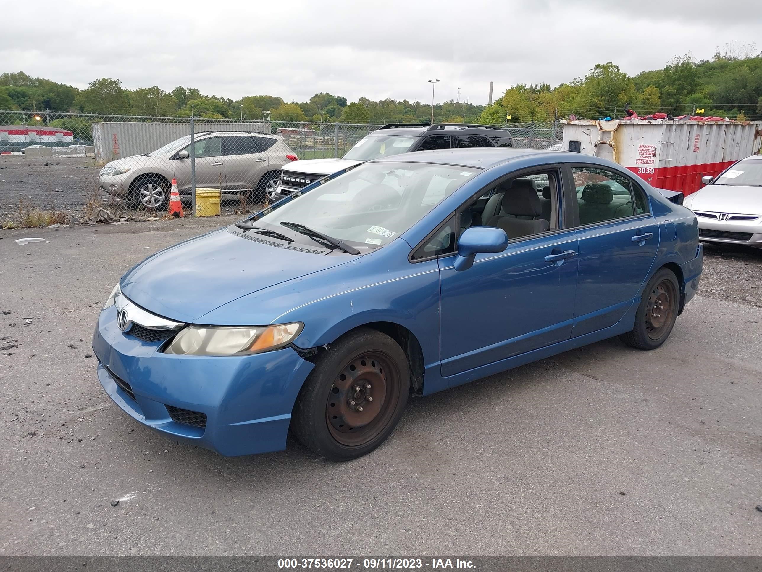 Photo 1 VIN: 1HGFA16539L019963 - HONDA CIVIC 