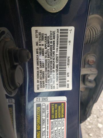 Photo 11 VIN: 1HGFA16546L132977 - HONDA CIVIC LX 