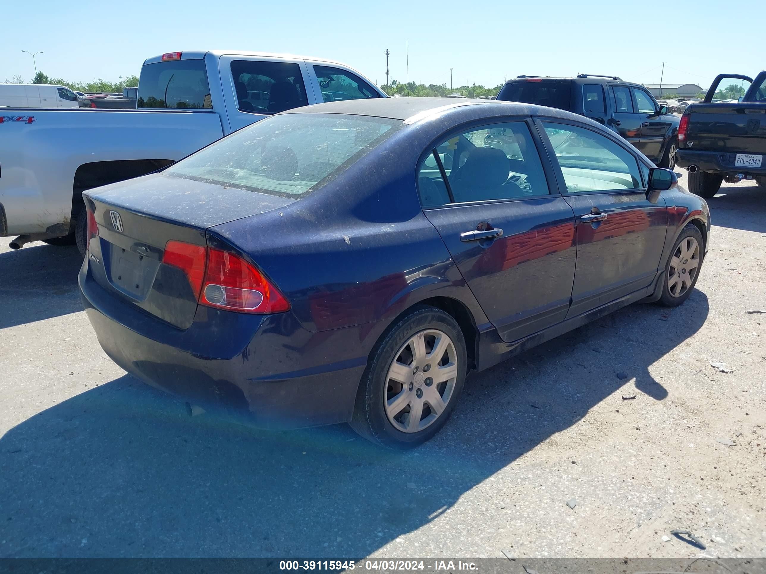 Photo 3 VIN: 1HGFA16547L133869 - HONDA CIVIC 