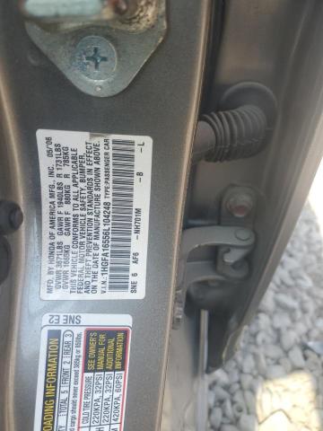 Photo 11 VIN: 1HGFA16556L104248 - HONDA CIVIC LX 