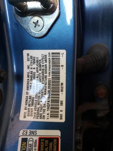 Photo 11 VIN: 1HGFA16568L059551 - HONDA CIVIC 