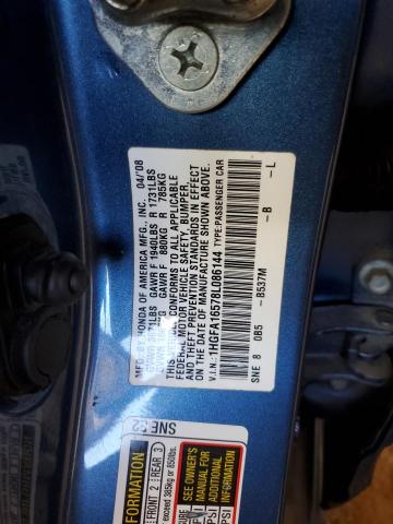 Photo 12 VIN: 1HGFA16578L086144 - HONDA CIVIC 