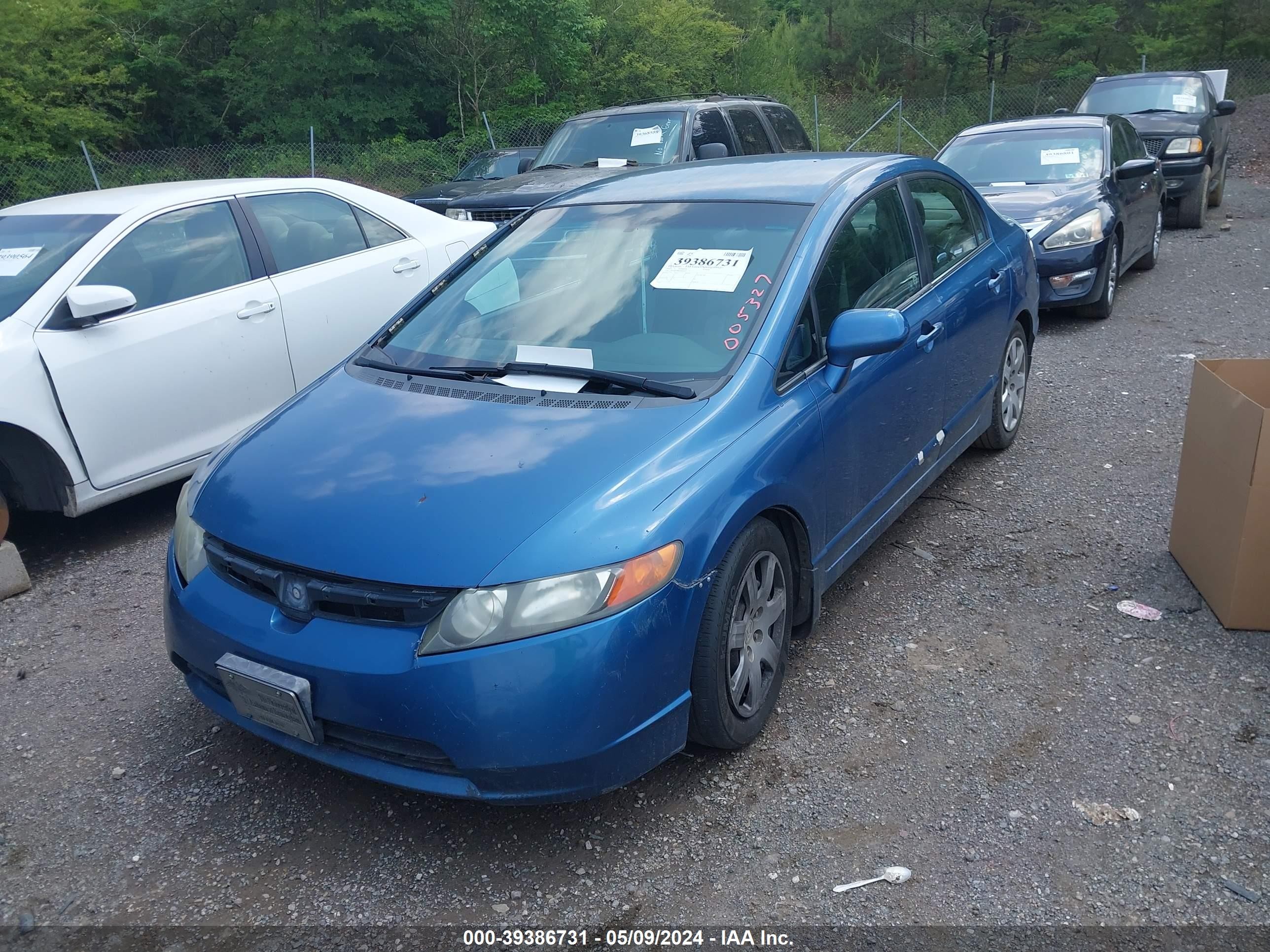 Photo 1 VIN: 1HGFA16587L005327 - HONDA CIVIC 