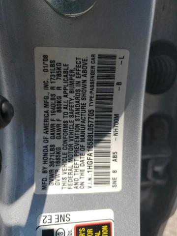 Photo 11 VIN: 1HGFA16588L057705 - HONDA CIVIC 