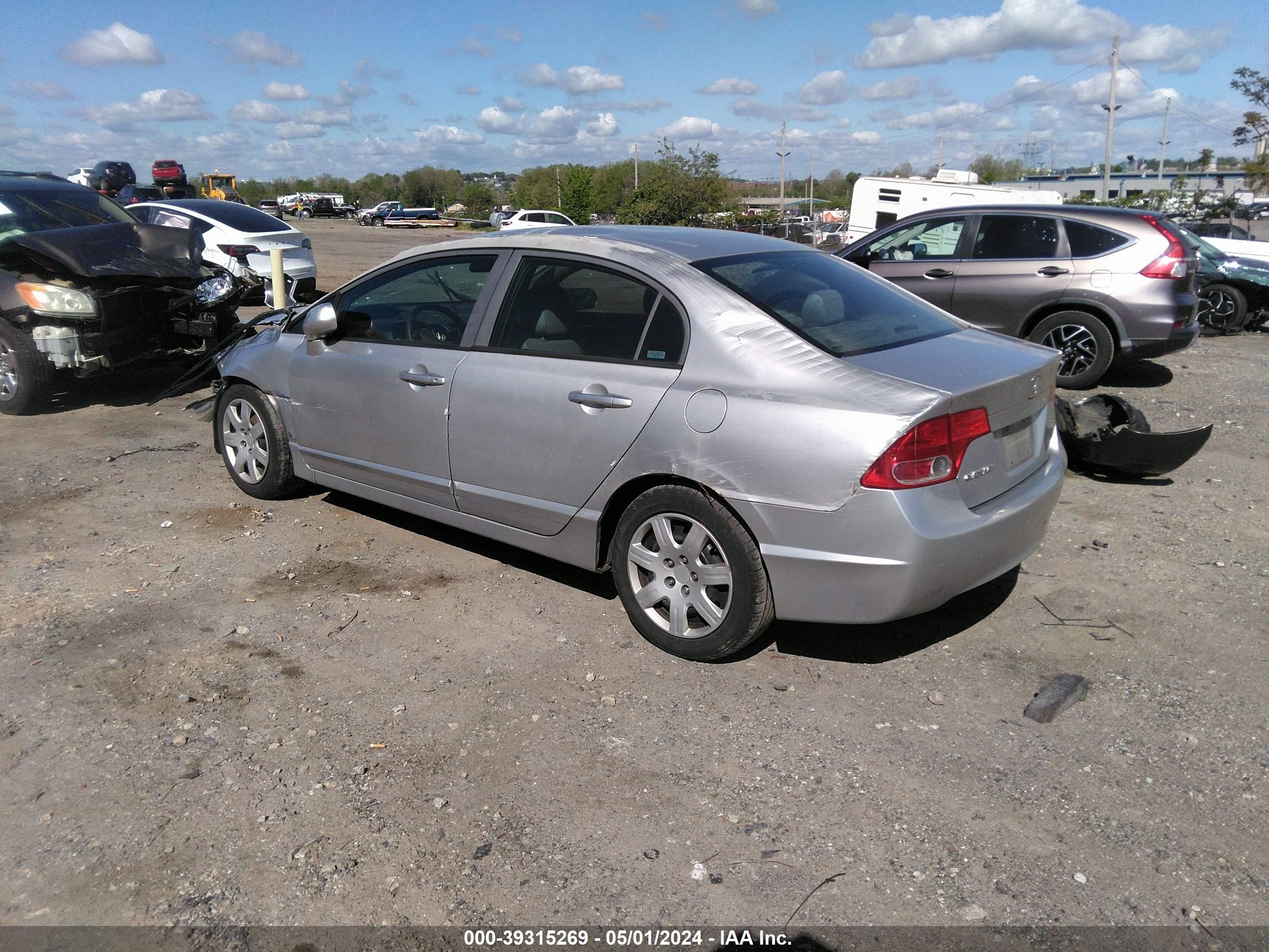 Photo 2 VIN: 1HGFA16598L037012 - HONDA CIVIC 