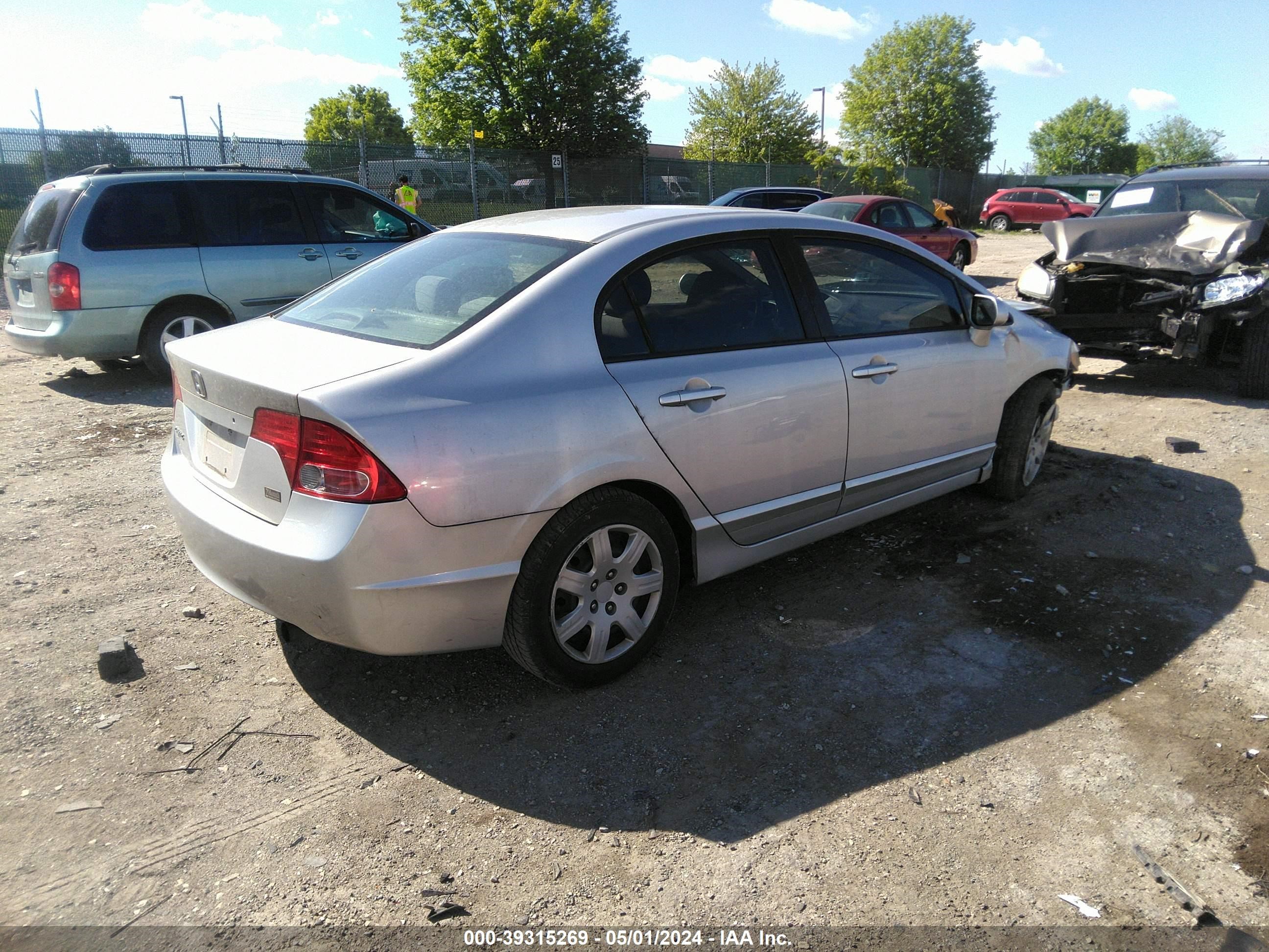 Photo 3 VIN: 1HGFA16598L037012 - HONDA CIVIC 