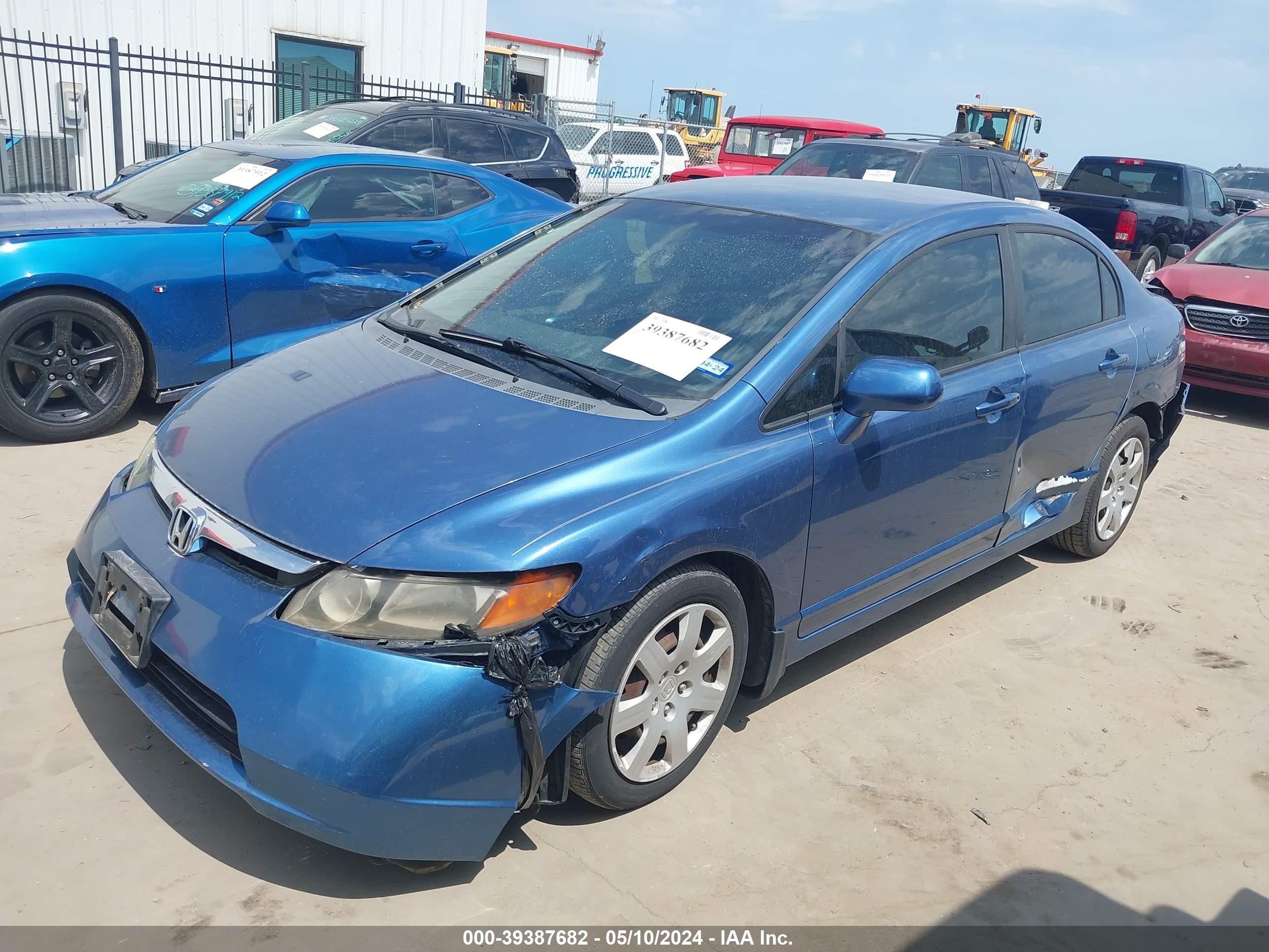 Photo 1 VIN: 1HGFA16598L079776 - HONDA CIVIC 