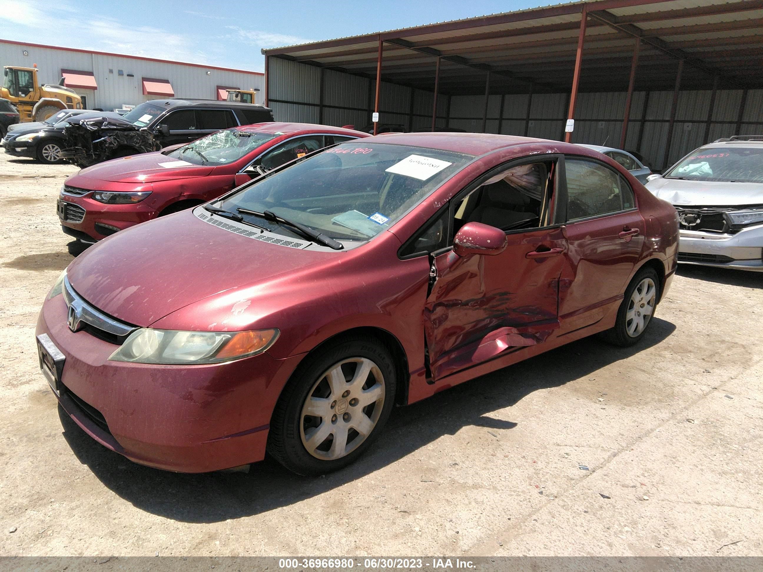 Photo 1 VIN: 1HGFA16598L118009 - HONDA CIVIC 