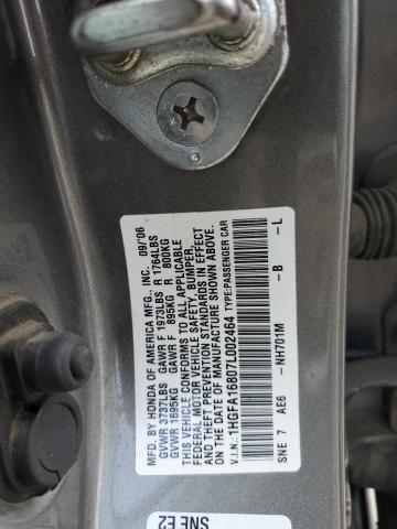 Photo 11 VIN: 1HGFA16807L002464 - HONDA CIVIC 