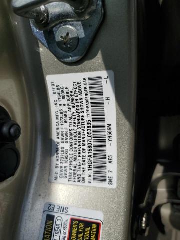 Photo 11 VIN: 1HGFA16807L053835 - HONDA CIVIC 