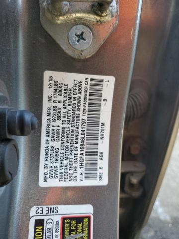 Photo 12 VIN: 1HGFA16846L041797 - HONDA CIVIC 