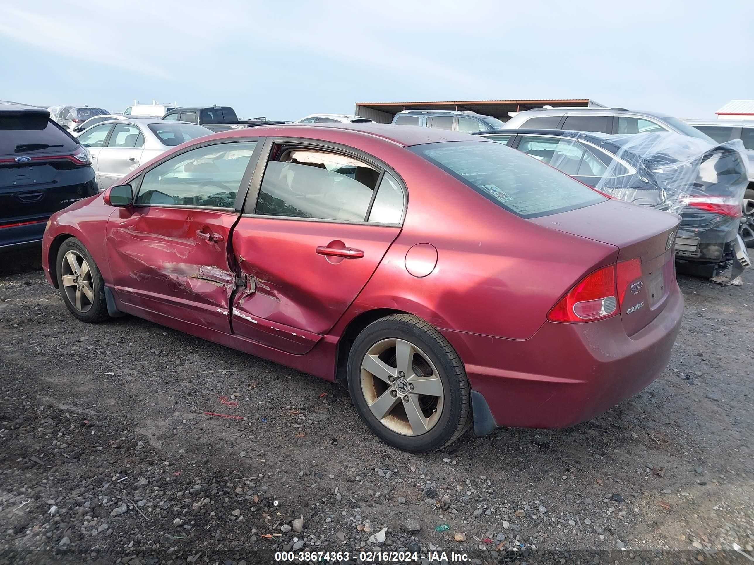 Photo 2 VIN: 1HGFA16846L084861 - HONDA CIVIC 