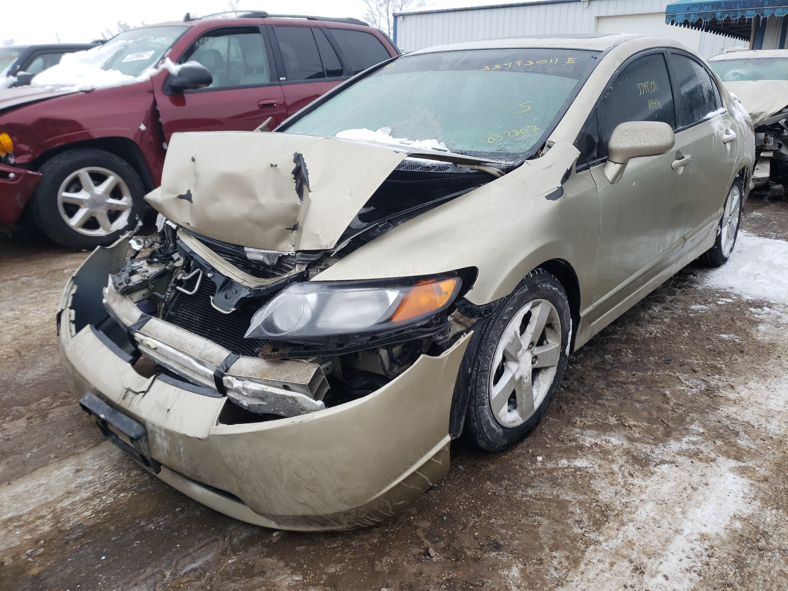 Photo 1 VIN: 1HGFA16848L037302 - HONDA CIVIC EX 