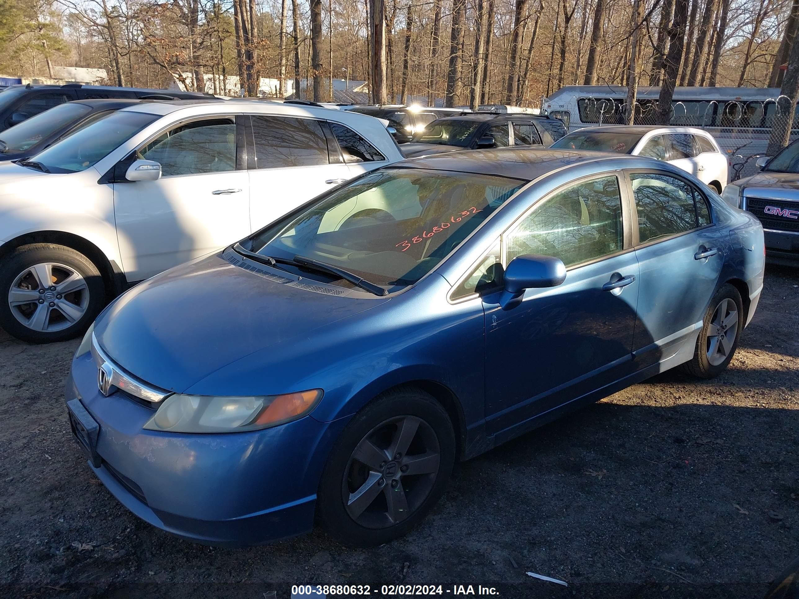 Photo 1 VIN: 1HGFA16856L056986 - HONDA CIVIC EX 