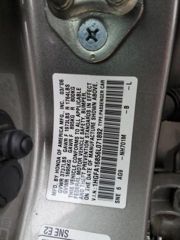 Photo 11 VIN: 1HGFA16856L071892 - HONDA CIVIC 