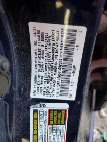 Photo 11 VIN: 1HGFA16857L092064 - HONDA CIVIC 