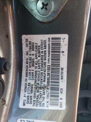 Photo 11 VIN: 1HGFA16868L061553 - HONDA CIVIC EX 