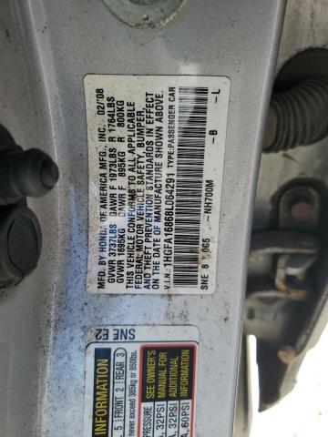 Photo 12 VIN: 1HGFA16868L064291 - HONDA CIVIC EX 