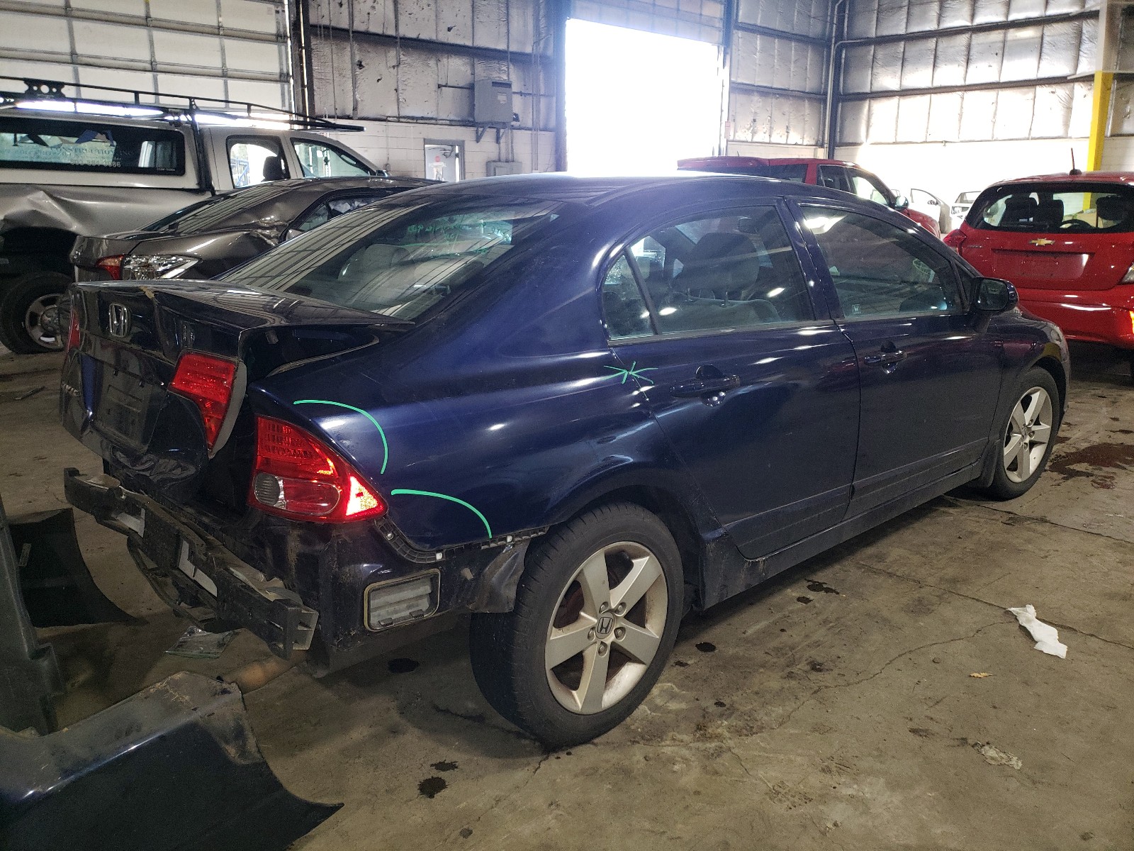 Photo 3 VIN: 1HGFA16868L116728 - HONDA CIVIC EX 