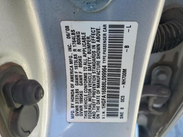 Photo 11 VIN: 1HGFA16888L099964 - HONDA CIVIC 