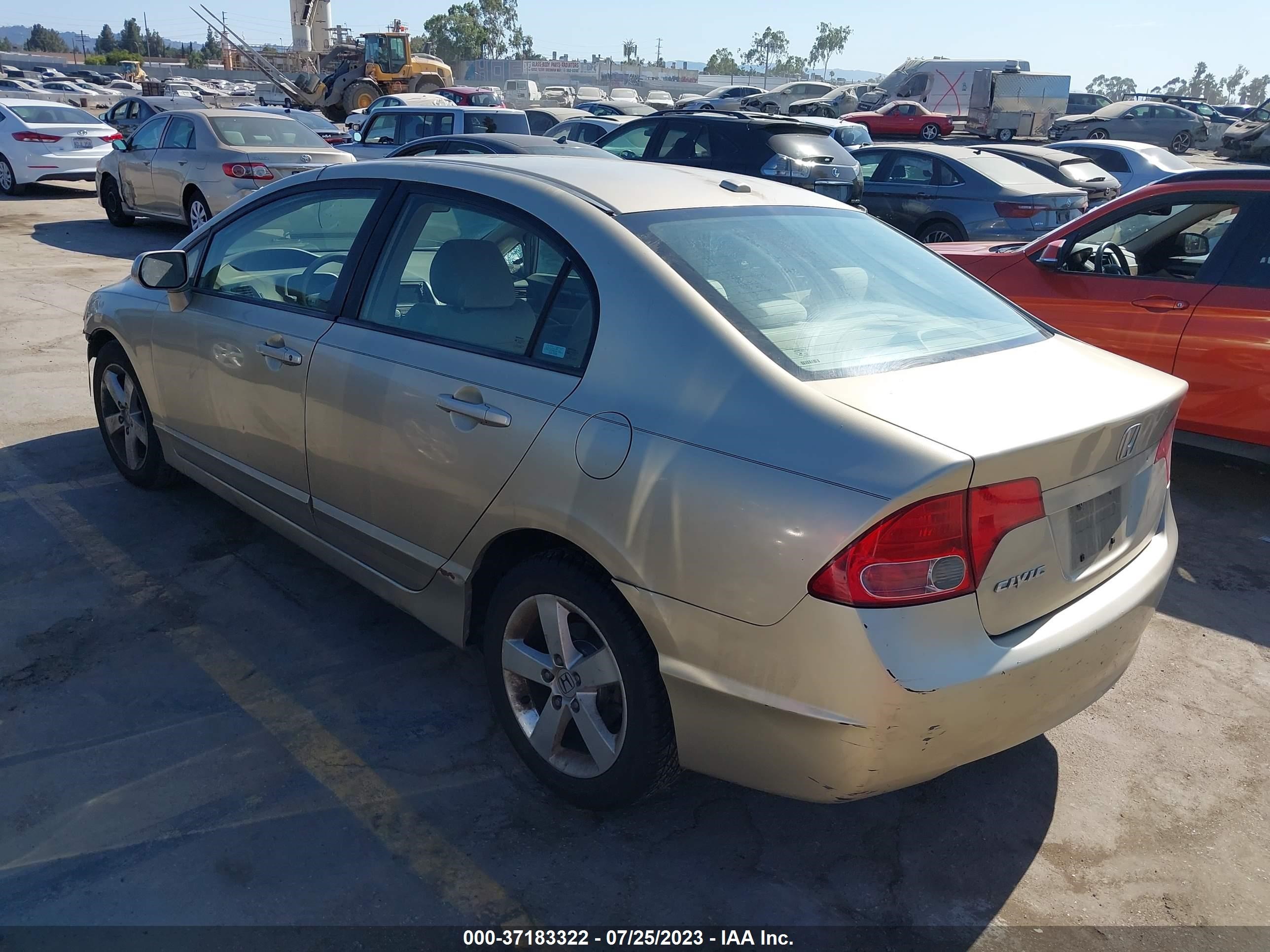 Photo 2 VIN: 1HGFA168X7L139542 - HONDA CIVIC 