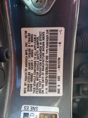 Photo 11 VIN: 1HGFA16939L012160 - HONDA CIVIC 